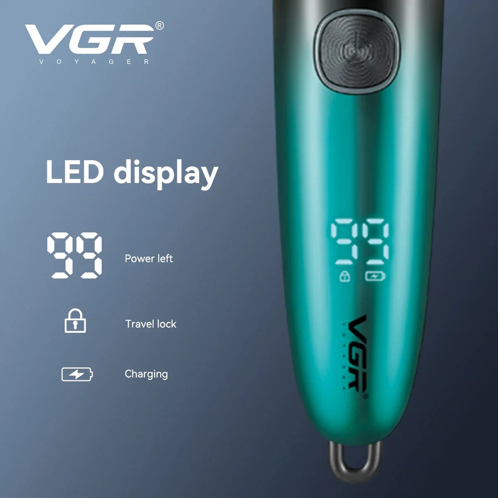 VGR V-339S Foil and Dual-sided Blades Shaver
