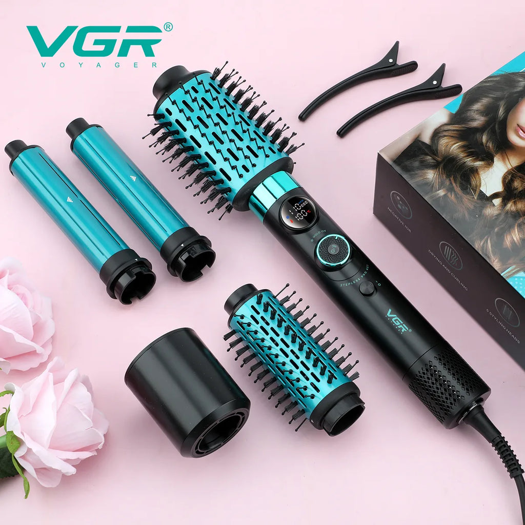 VGR V-485 5-in-1 Professional Hot Air Styler & Hair Dryer Brush, 1400W