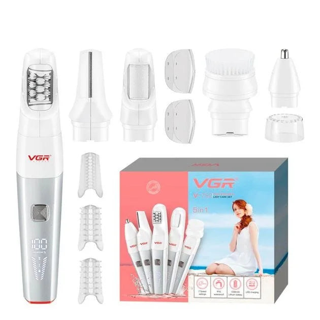 VGR V-752 5-in-1 Professional Lady Care Set